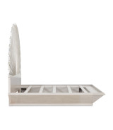 Eastern King Fan Bed Fantosini Silver Collection by Michael Amini 9091000QN3-834
