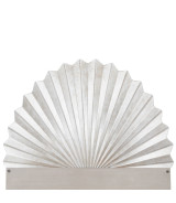 Eastern King Fan Bed Fantosini Silver Collection by Michael Amini 9091000QN3-834