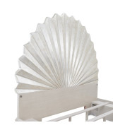 Eastern King Fan Bed Fantosini Silver Collection by Michael Amini 9091000QN3-834