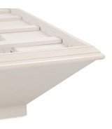Eastern King Fan Bed Fantosini Silver Collection by Michael Amini 9091000QN3-834