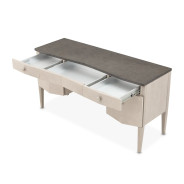 Vanity Desk Fantosini Silver Mist Collection by Michael Amini 9091050SA-823