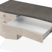 Vanity Desk Fantosini Silver Mist Collection by Michael Amini 9091050SA-823