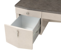 Vanity Desk Fantosini Silver Mist Collection by Michael Amini 9091050SA-823