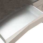 Vanity Desk Fantosini Silver Mist Collection by Michael Amini 9091050SA-823