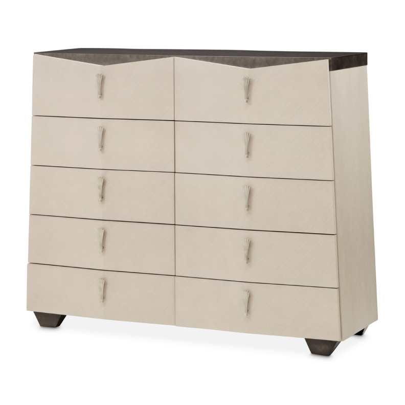 Mule Chest Fantosini Silver Mist Collection by Michael Amini 9091070SA-823