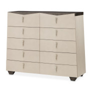 Mule Chest Fantosini Silver Mist Collection by Michael Amini 9091070SA-823