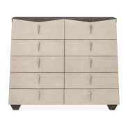 Mule Chest Fantosini Silver Mist Collection by Michael Amini 9091070SA-823