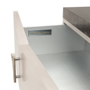 Mule Chest Fantosini Silver Mist Collection by Michael Amini 9091070SA-823