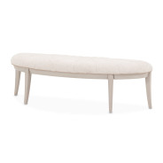 Bed Bench Fantosini Silver Mist Collection by Michael Amini 9091904-823
