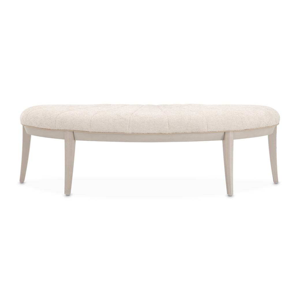 Bed Bench Fantosini Silver Mist Collection by Michael Amini 9091904-823