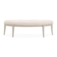 Bed Bench Fantosini Silver Mist Collection by Michael Amini 9091904-823