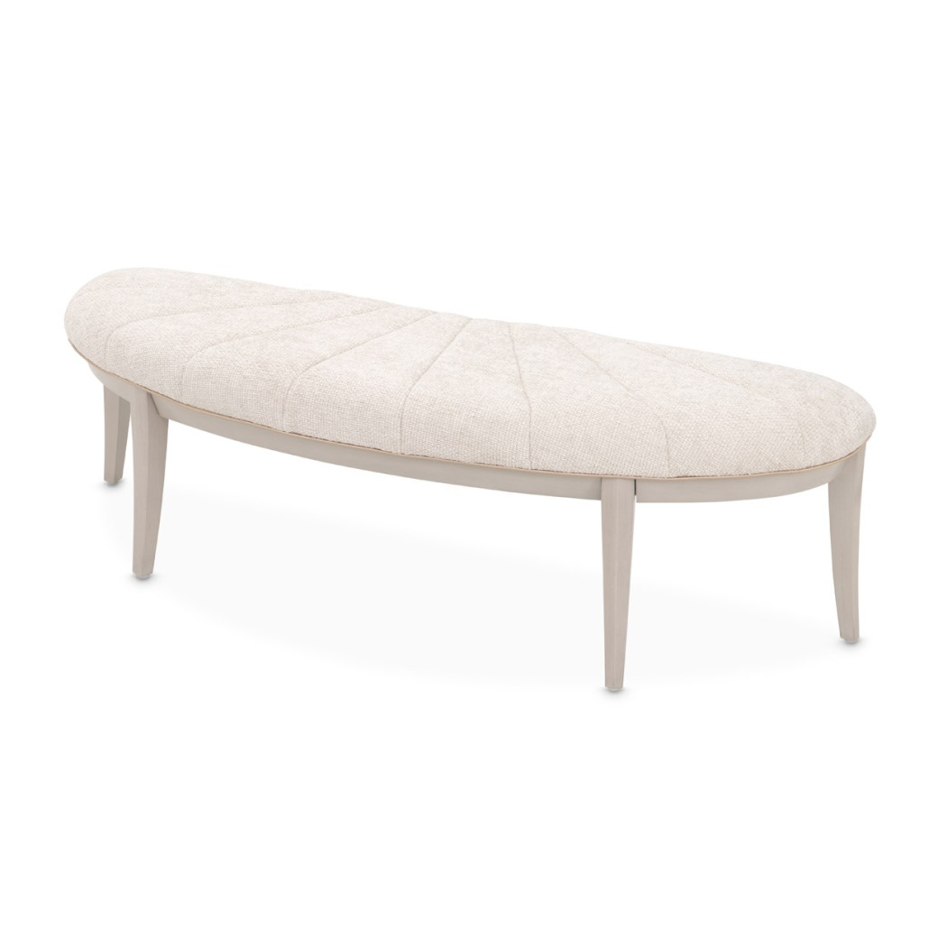 Bed Bench Fantosini Silver Mist Collection by Michael Amini 9091904-823