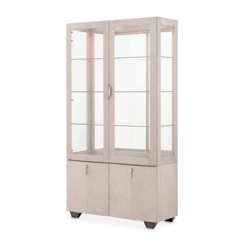 Display Cabinet Fantosini Silver Mist Collection By Michael Amini 9091209-823