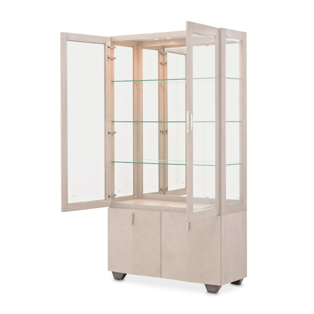 Display Cabinet Fantosini Silver Mist Collection By Michael Amini 9091209-823