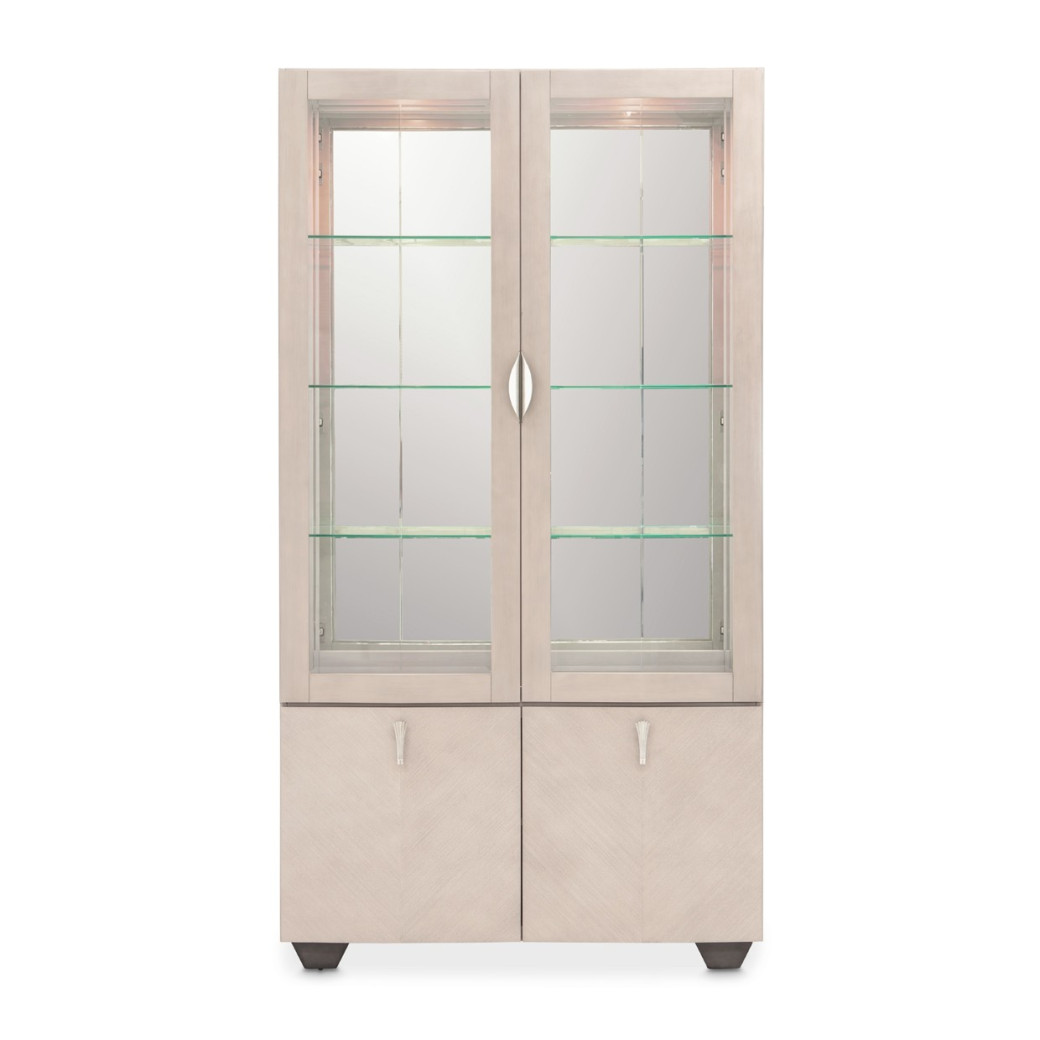 Display Cabinet Fantosini Silver Mist Collection By Michael Amini 9091209-823