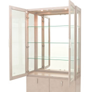 Display Cabinet Fantosini Silver Mist Collection By Michael Amini 9091209-823