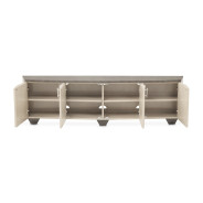 Media Cabinet Fantosini  Silver Mist Collection By Michael Amini 9091081-823