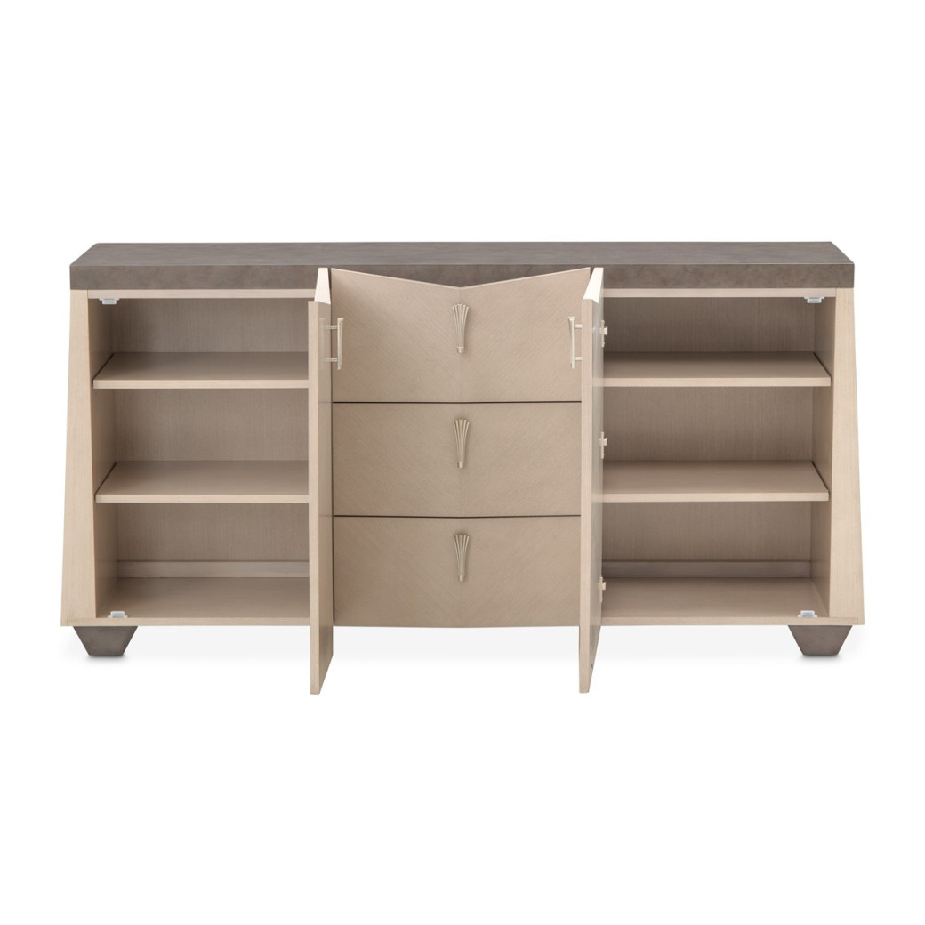 Sideboard Fantosini Silver Mist Collection By Michael Amini 9091007-823