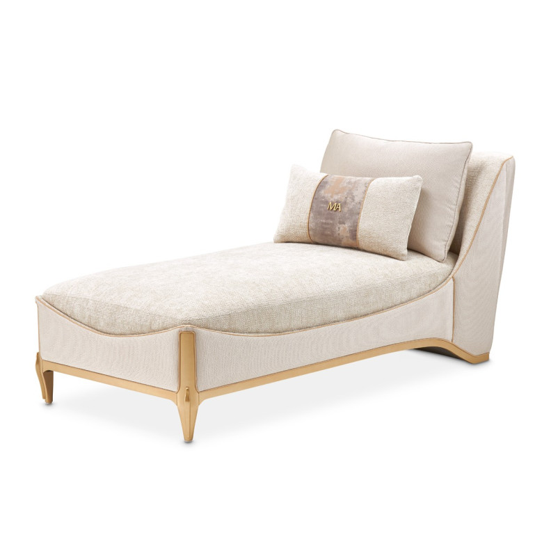 Chaise Cappuccino Light Champagne La Terrazza Collection by Michael Amini 9092841-CPCNO-124