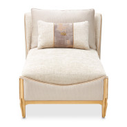 Chaise Cappuccino Light Champagne La Terrazza Collection by Michael Amini 9092841-CPCNO-124