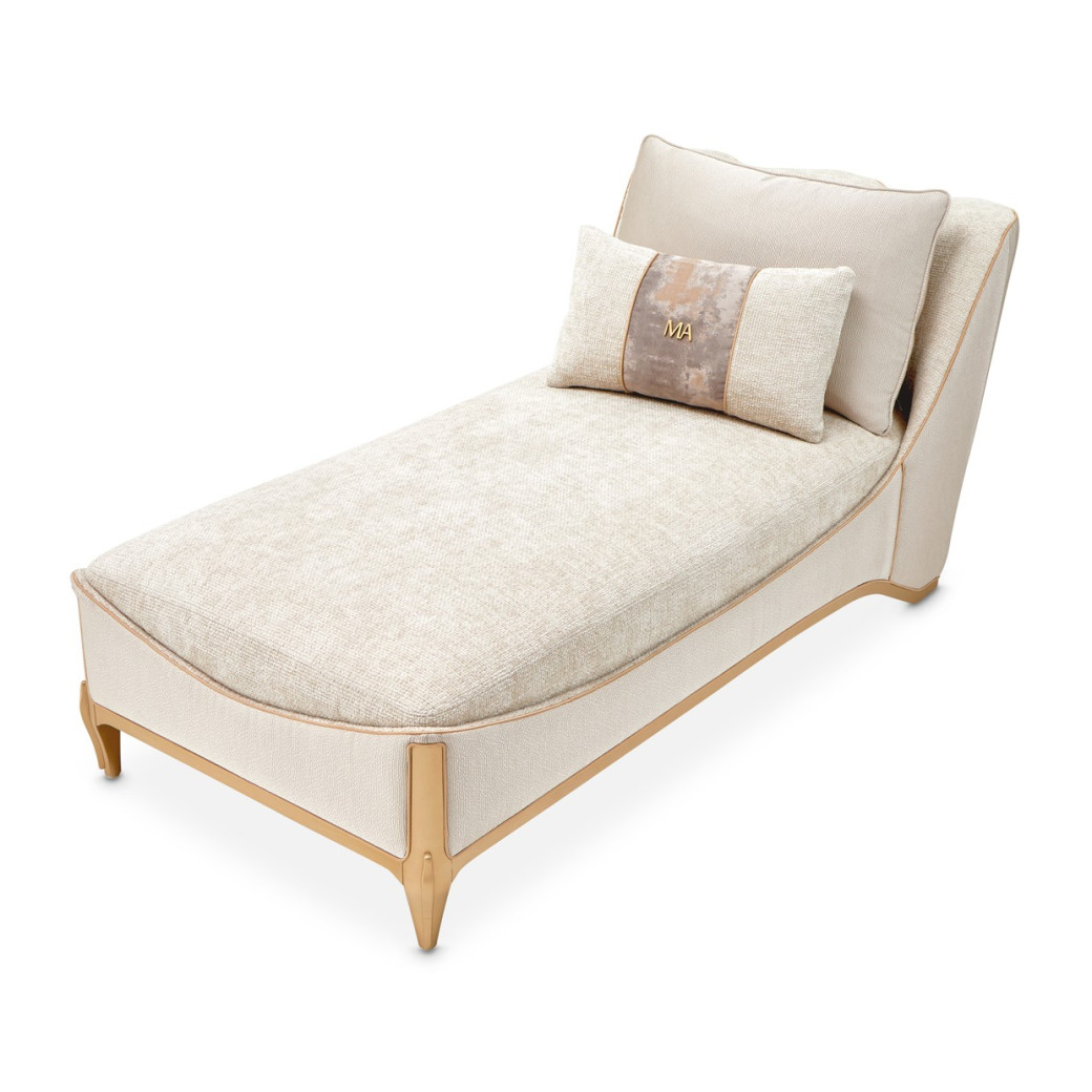 Chaise Cappuccino Light Champagne La Terrazza Collection by Michael Amini 9092841-CPCNO-124