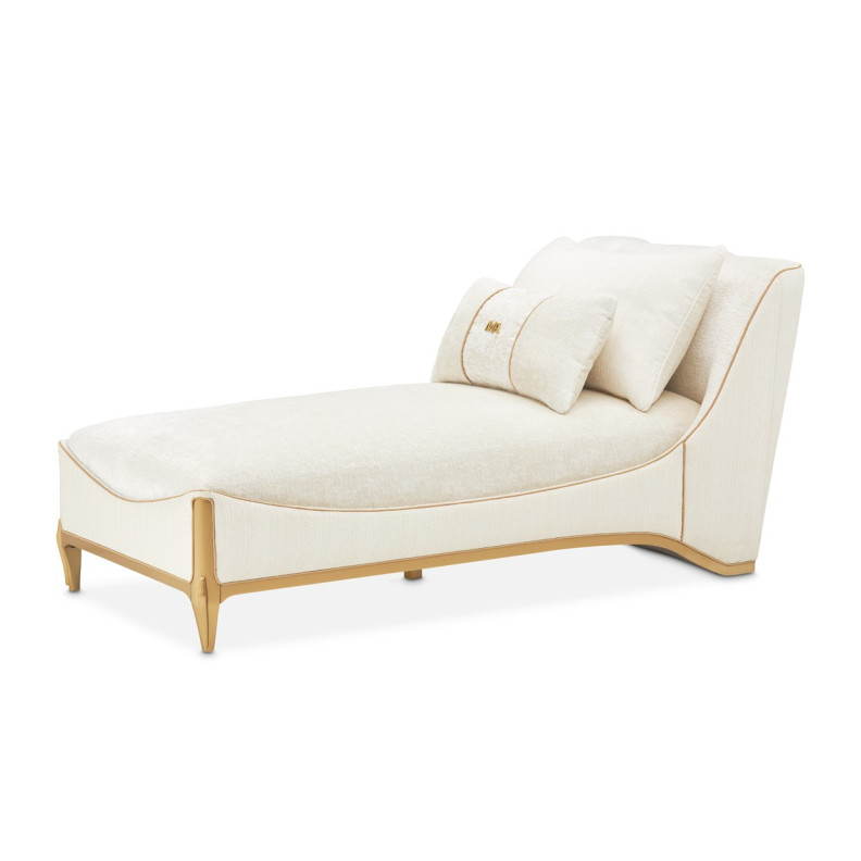 Chaise Starlight Light Champagne La Terrazza Collection by Michael Amini 9092841-STRLT-124