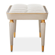 Accent Bench Dove Gray St. Charles Collection by Michael Amini 9088904-803