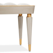 Accent Bench Dove Gray St. Charles Collection by Michael Amini 9088904-803