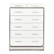 7 Drawer Vertical Storage Cabinets-Chest of Drawers Marquee Collection by Michael Amini  KI-MRQE070-108