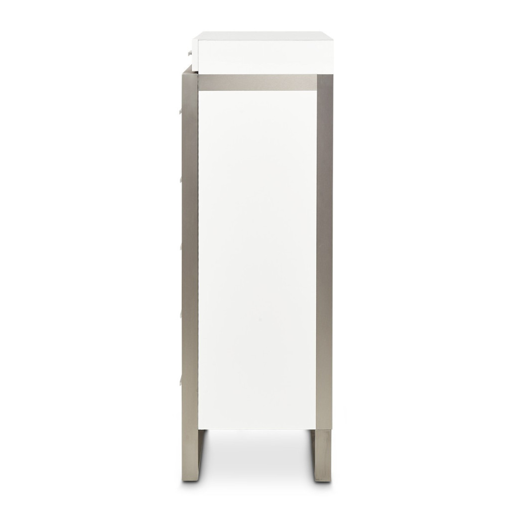 7 Drawer Vertical Storage Cabinets-Chest of Drawers Marquee Collection by Michael Amini  KI-MRQE070-108