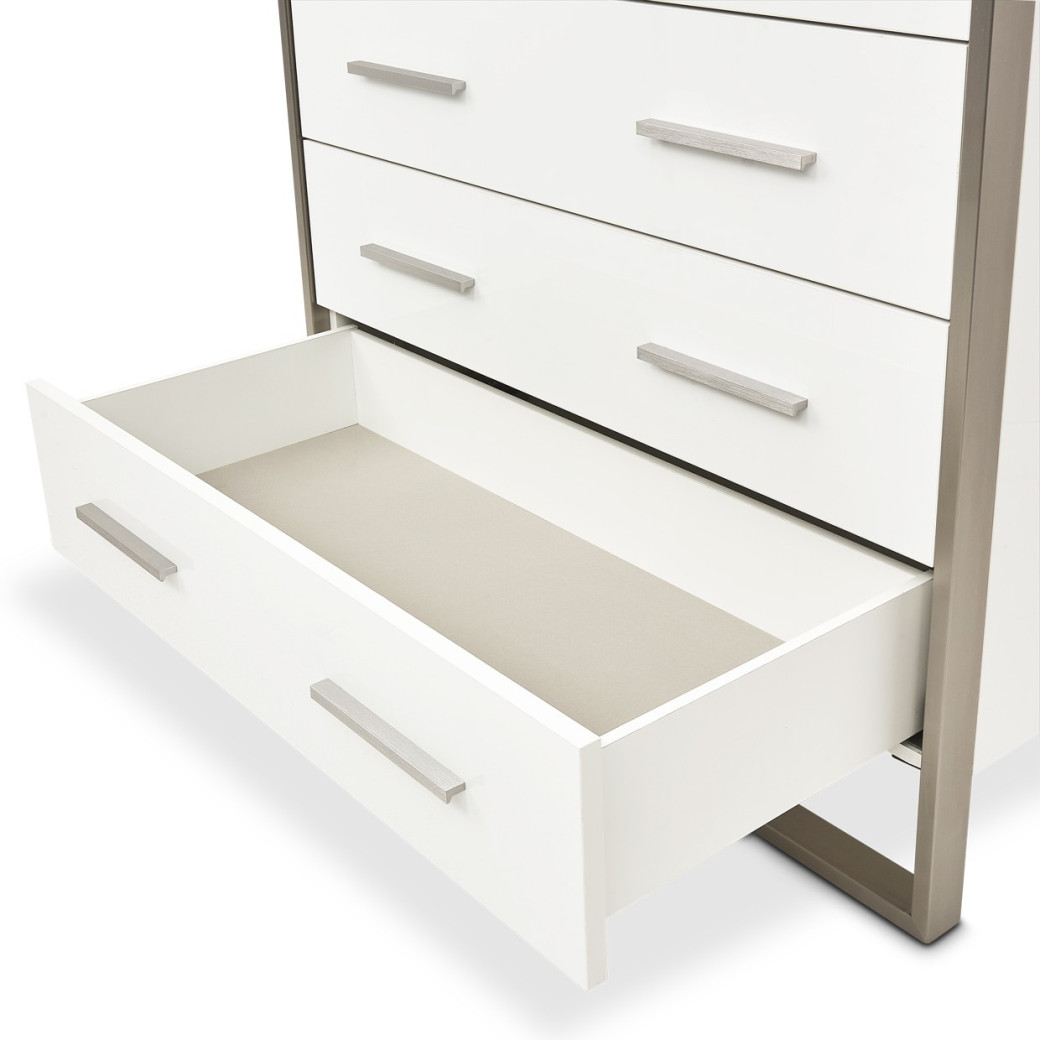 7 Drawer Vertical Storage Cabinets-Chest of Drawers Marquee Collection by Michael Amini  KI-MRQE070-108