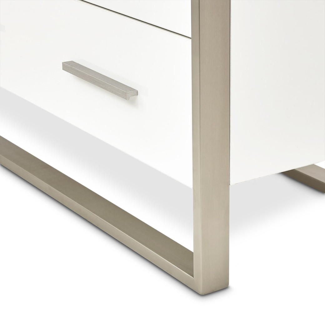 7 Drawer Vertical Storage Cabinets-Chest of Drawers Marquee Collection by Michael Amini  KI-MRQE070-108