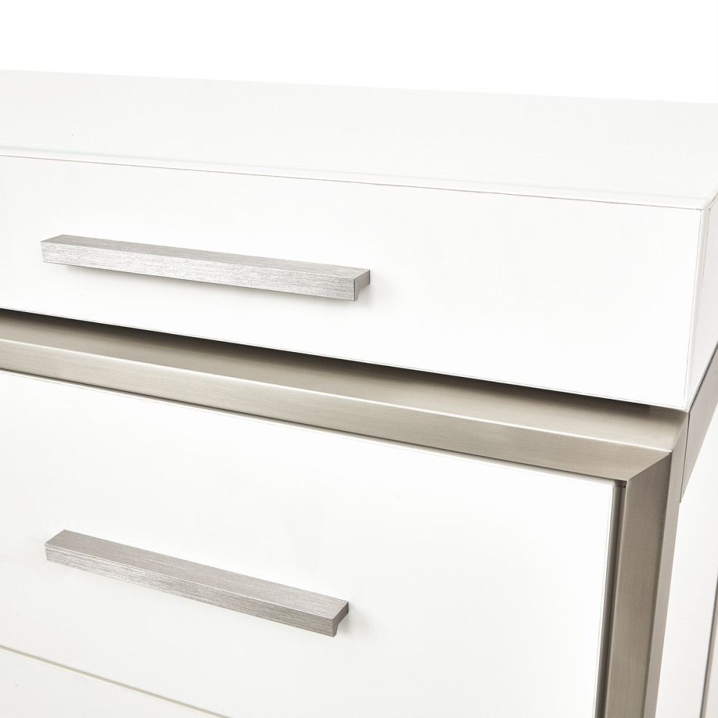 7 Drawer Vertical Storage Cabinets-Chest of Drawers Marquee Collection by Michael Amini  KI-MRQE070-108