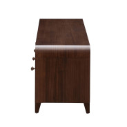 Media Cabinet Walnut Finish Houston Collection by Michael Amini  9095081-416