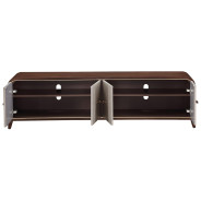 Media Cabinet Walnut Finish Houston Collection by Michael Amini  9095081-416