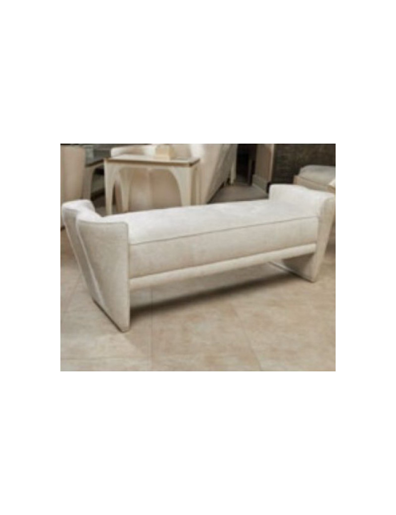 Bed Bench Creamy Pearl La Terrazza Collection by Michael Amini  9092904-112