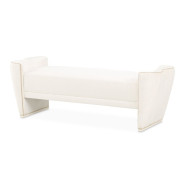 Bed Bench Creamy Pearl La Terrazza Collection by Michael Amini  9092904-112