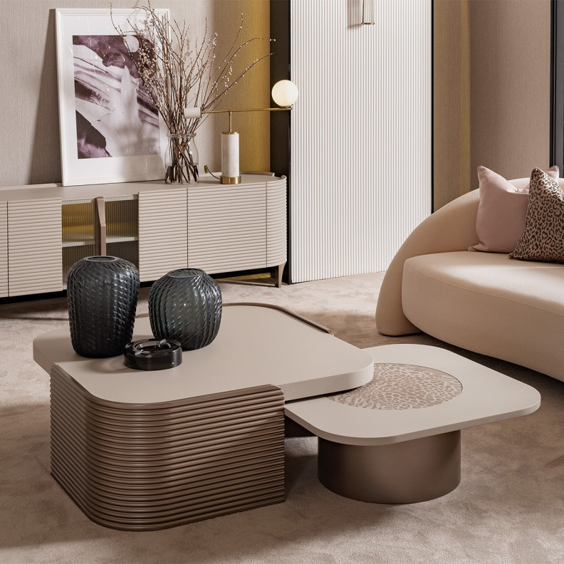 Tall Cocktail Table Mod Dream Collection by Michael Amini LFR-MDRM201-142