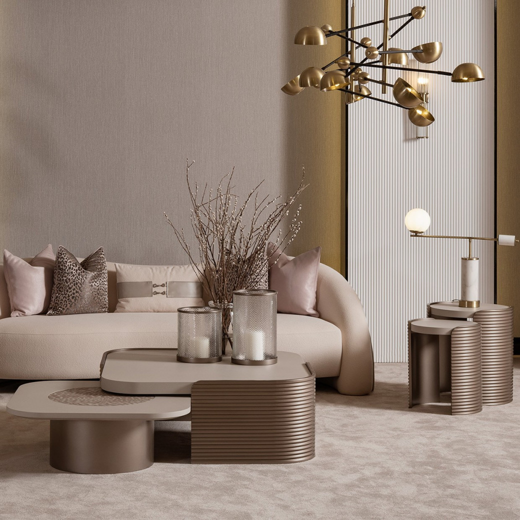 Tall Cocktail Table Mod Dream Collection by Michael Amini LFR-MDRM201-142