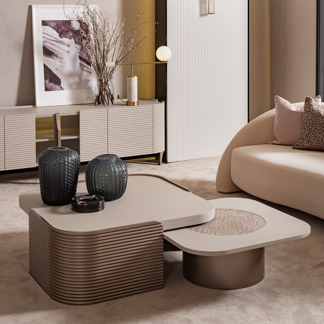 Short Cocktail Table Mod Dream Collection By Michael Amini LFR-MDRM204-142
