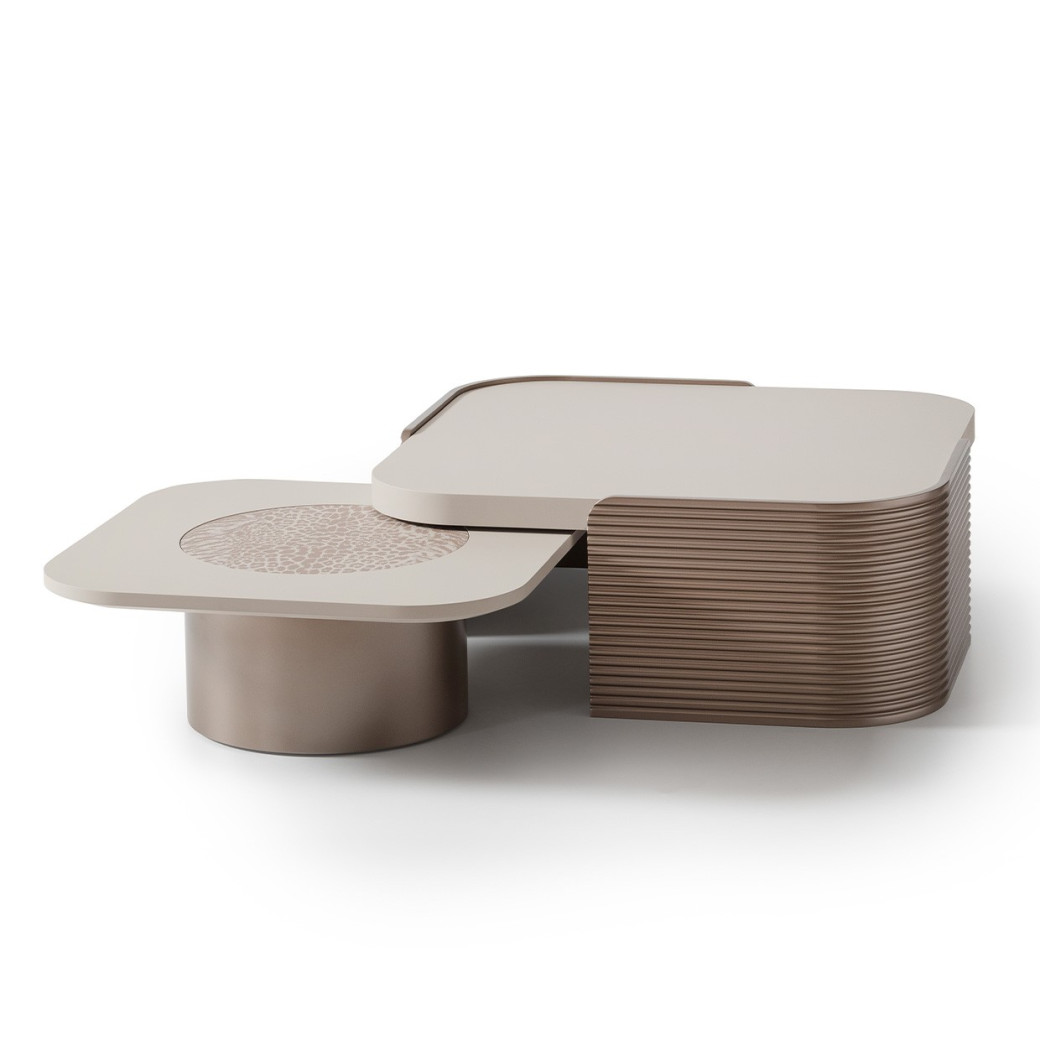 Short Cocktail Table Mod Dream Collection By Michael Amini LFR-MDRM204-142