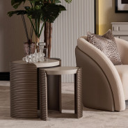 2PC Nesting Tables Mod Dream Collection By Michael Amini LFR-MDRM224-142