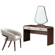 Vanity with Mirror Houston Collection By Michael Amini 9095058VAN2-416