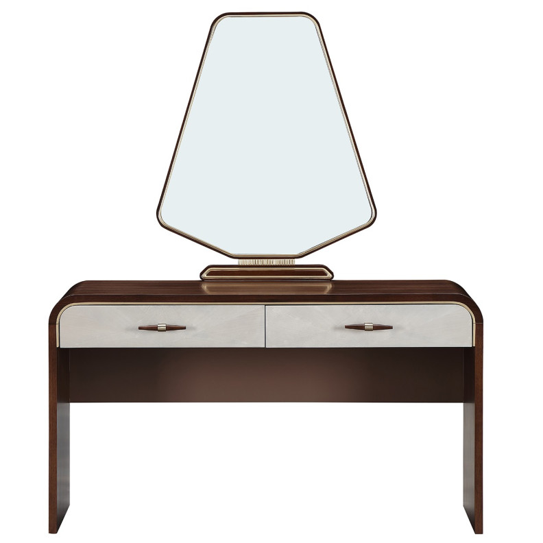 Vanity with Mirror Houston Collection By Michael Amini 9095058VAN2-416