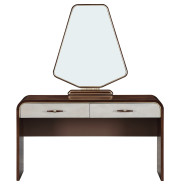 Vanity with Mirror Houston Collection By Michael Amini 9095058VAN2-416