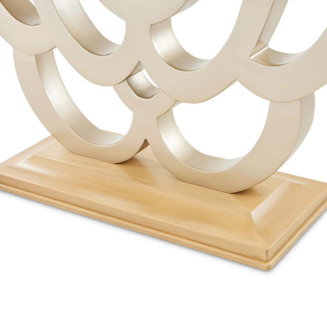 Console Table Camellia Field Caramel Collection by Michael Amini 9090223-134