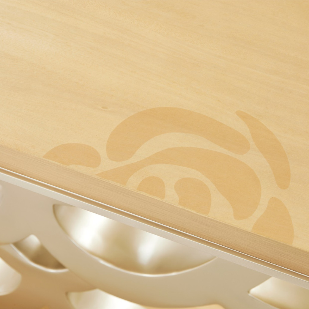 Console Table Camellia Field Caramel Collection by Michael Amini 9090223-134