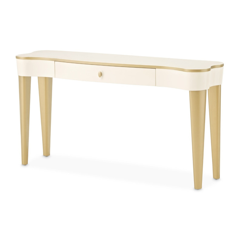 Console Table - Creamy Pearl La Terrazza Collection By Michael Amini  9092223-112