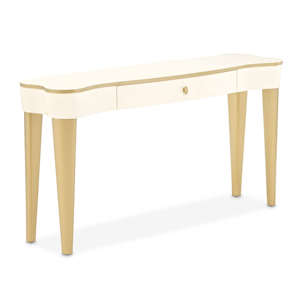 Console Table - Creamy Pearl La Terrazza Collection By Michael Amini  9092223-112
