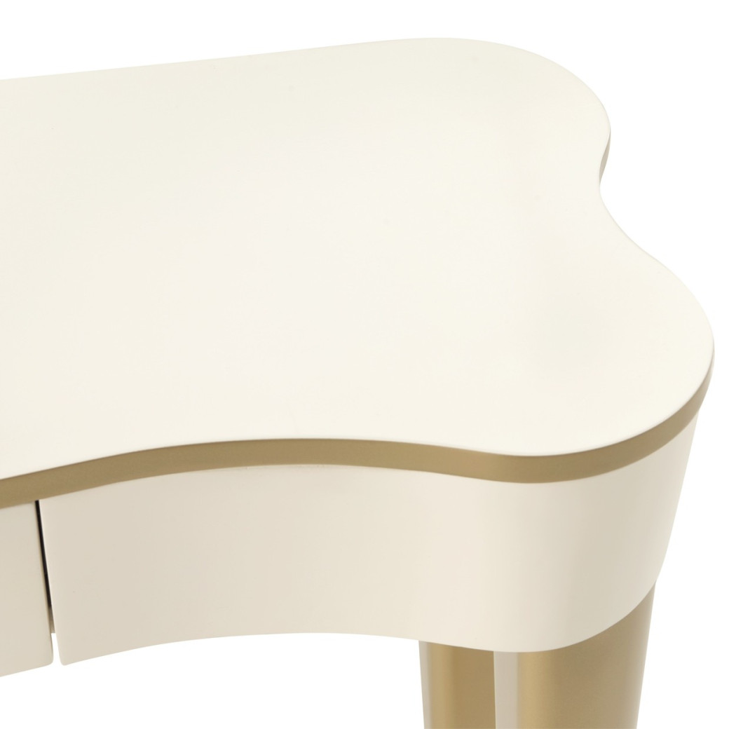 Console Table - Creamy Pearl La Terrazza Collection By Michael Amini  9092223-112